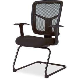 Lorell Adjustable Arms Mesh Guest Chair
