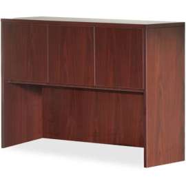 Lorell Essentials Mahogany Laminate Desking