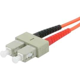 C2G-15m SC-ST 62.5/125 OM1 Duplex Multimode PVC Fiber Optic Cable