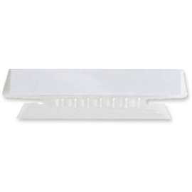Bus. Source Plastic Clear Hanging Folder Tabs