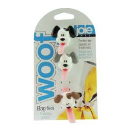 Joie Woof Assorted Silicone Bag Ties