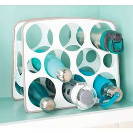 YouCopia White ABS Plastic Bottle Organizer 8 bottle