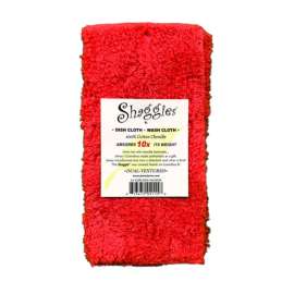 Janey Lynn's Designs Shaggies King Salmon Cotton Solid Dish Cloth 2 pk