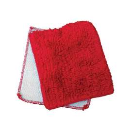 Janey Lynn's Designs Shrubbie Cha Cha Chili Cotton/Nylon Solid Kitchen Utility Cloth 2 pk
