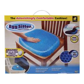 Egg Sitter Astonishingly Comfortable Seat Cushion Polyacrylamide Gel Core 1 pk