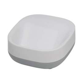 Joseph Joseph Grey/White Plastic Soap Dish