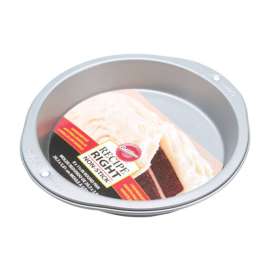 Wilton Recipe Right 8 in. W X 8 in. L 8 in. Round Cake Pan Silver