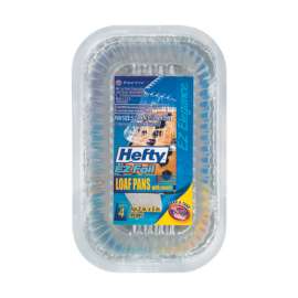 Hefty EZ Foil 3 in. W X 5 in. L Mini Loaf Pan Silver