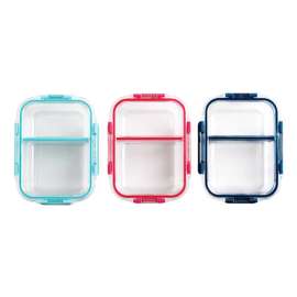 Core Kitchen TrueDivide 32 oz Clear Food Storage Container 3 pk