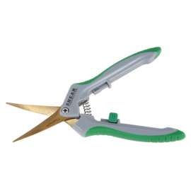 Shear Perfection Platinum Stainless Steel Curved Trimming Shear