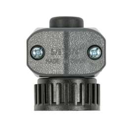 Gilmour Heavy Duty 5/8 in. and 3/4 in. in. Plastic Threaded Female Hose Mender Clamp