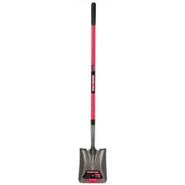 Truper Tru-Tough 57 in. Steel Square Transfer Shovel Fiberglass Handle