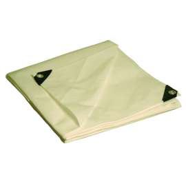 Foremost Tarp Co. Dry Top 30 ft. W X 40 ft. L Heavy Duty Polyethylene Tarp White