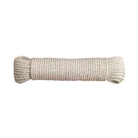 Koch 9/64 in. D X 48 ft. L Natural Solid Braided Cotton Clothesline Rope