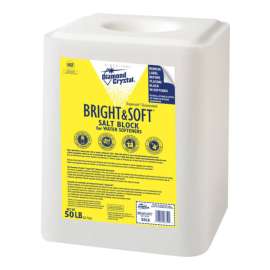 Diamond Crystal Bright & Soft Water Softener Salt Block 50 lb