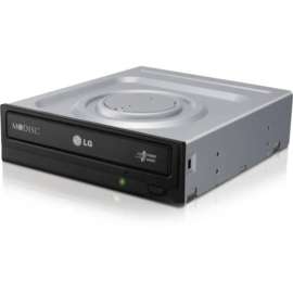 Lg Electronics LG GH24NSC0B DVD-Writer, Internal, 10 x OEM Pack, Black, DVD-RAM/R/RW Support
