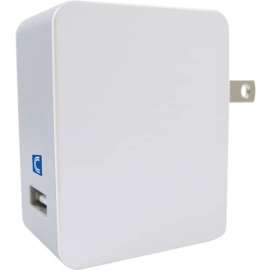 Comprehensive Cable Comprehensive USB Wall Charger with Quick Charge 3.0 technology 18W/5V/2.4A, 18 W, 120 V AC, 230 V AC Input, 5 V DC/2.40 A, 9 V DC, 12 V DC Output, White