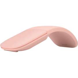 Microsoft Arc Mouse, Wireless, Bluetooth, 2.40 GHz, Soft Pink