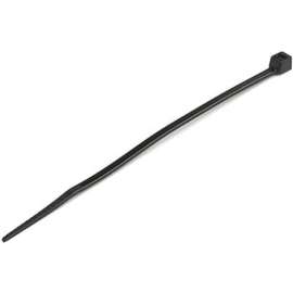 4XEM 250 Pack 6" Cable Ties, Black Medium Nylon/Plastic Zip Tie, Cable Tie, Black, 250 Pack