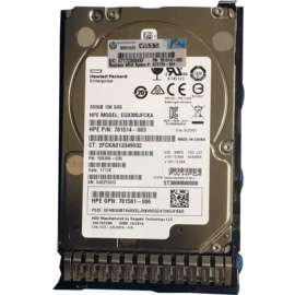 Hpe-Certified Parts HPE 300 GB Hard Drive, 2.5" Internal, SAS (12Gb/s SAS), Server, Storage System Device Supported, 10000rpm