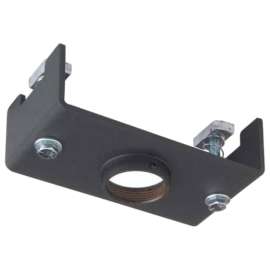 Chief Offset Unistrut Adapter, Black, Steel, 500 lb