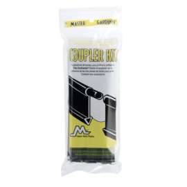Master Mark Master Gardener 3 in. L X 8 in. H Plastic Black Edging Coupler Kit
