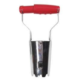 Lawn & Garden 9 in. Steel Adjustable Bulb Planter Poly Handle