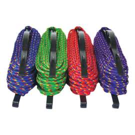 Wellington 1/4 in. D X 100 ft. L Assorted Diamond Braided Poly Rope