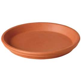 Deroma 1.5 in. H X 14.5 in. D Clay Traditional Plant Saucer Terracotta