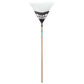 Corona 65 in. 22 Tine Steel Rake Wood Handle