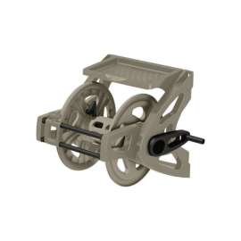 Suncast Slide Trak 175 ft. Taupe Retractable Wall Mounted Hose Reel