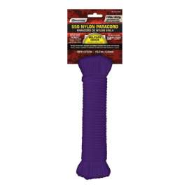 SecureLine 5/32 in. D X 50 ft. L Purple Braided Nylon Paracord