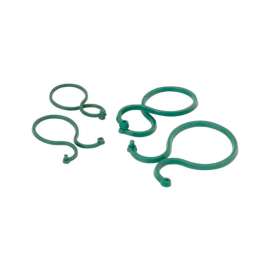 Bond Green Plastic Plant Locks