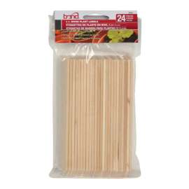 Bond 6 in. H Brown Wood Plant Label