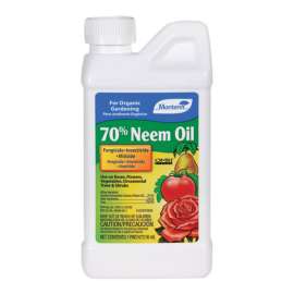 Monterey 70% Neem Oil Organic Insect Killer Liquid Concentrate 1 pt