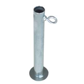 AHC 3/4 in. Round X 3/4 in. D 3/4 in. D FCW Galvanized Carbon Steel 10 in. L Connector