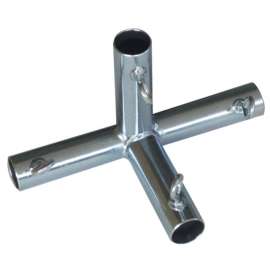 AHC 3/4 in. Round X 3/4 in. D 3/4 in. D F4 Galvanized Carbon Steel 10 in. L Connector