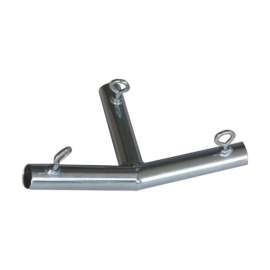 AHC 3/4 in. Round X 3/4 in. D 3/4 in. D P3E Galvanized Carbon Steel 9-13/16 in. L Connector