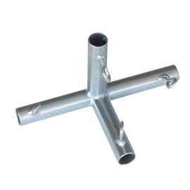 AHC 3/4 in. Round X 3/4 in. D 3/4 in. D P4I Galvanized Carbon Steel 10 in. L Connector