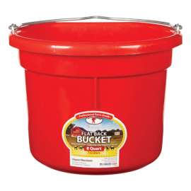 Little Giant 8 qt Bucket Red