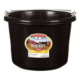 Little Giant 8 qt Bucket Black