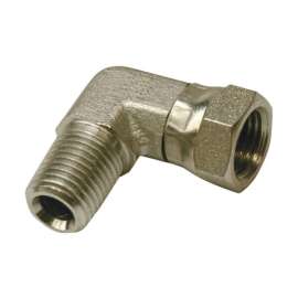 Apache Steel 3/4 in. D X 3/4 in. D Hydraulic Adapter 1 pk