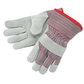 Safety Works Unisex Palm Gloves Gray L 6 pair