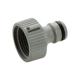 Gardena 5/8 & 1/2 in. Nylon/ABS Threaded Female Hose Adapter