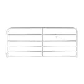Tarter Galvanized Steel Silver Tube Gate
