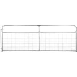 Tarter 50 in. H X 12 ft. L Galvanized Steel Wire Filled Gate