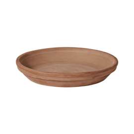 Deroma 1 in. H X 1 in. D X 4 in. D Clay Standard Plant Saucer Terracotta