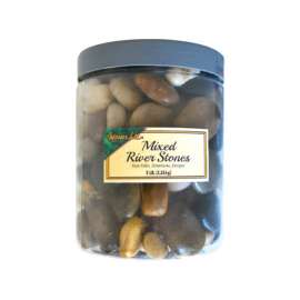 Mosser Lee Assorted River Stone Vase Filler 5 lb