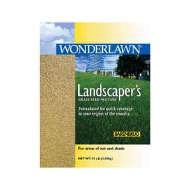 Barenbrug Wonderlawn Mixed Sun or Shade Grass Seed 15 lb