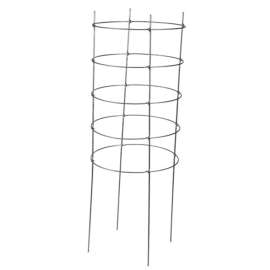 Dasco Pro The Big EZ 48 in. H X 18 in. W Gray Galvanized Wire Hinged Tomato Cage